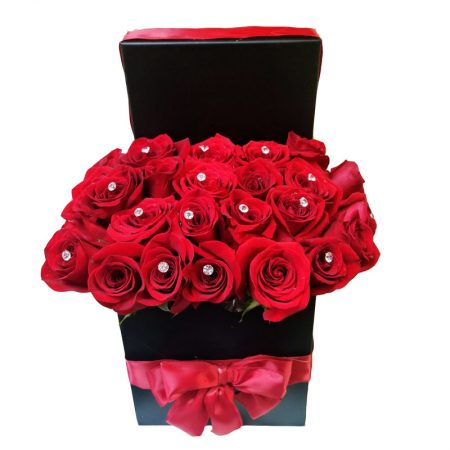 18 or 24 Red Roses Box