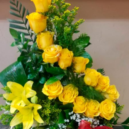 Shape Yellow Roses