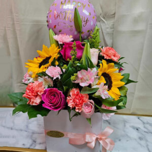 Happy Birthday mixed colors