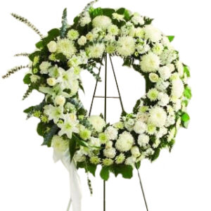 White wreath