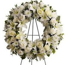 White wreath